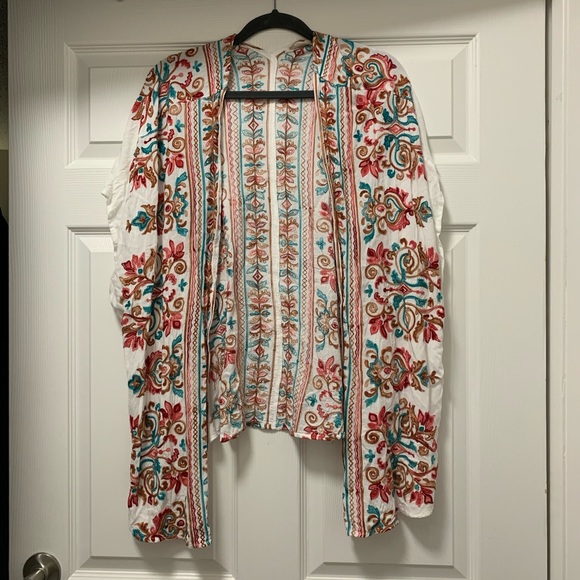 Altar'd State Tops - Embroidered Kimono